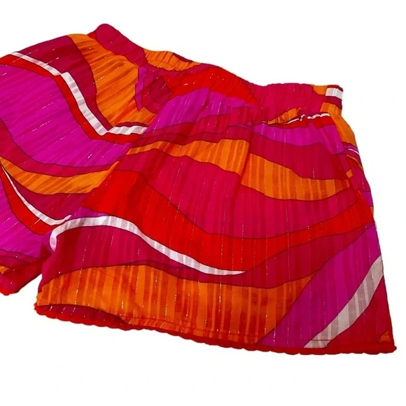 Trina Turk multicolor summer shorts size S New